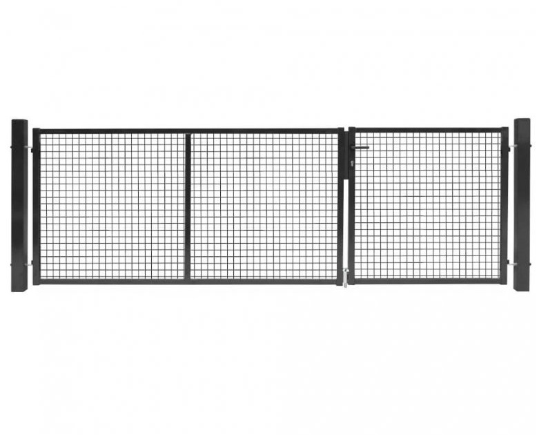 Brána Savan Plus š. 2000+1000mm, FAB - antracit Výška branky (mm): 1200 PROFI717
