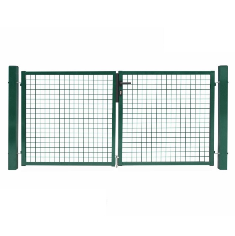 Brána Savan Plus š. 1000+1000mm, FAB - zelená Výška branky (mm): 1500 PROFI717