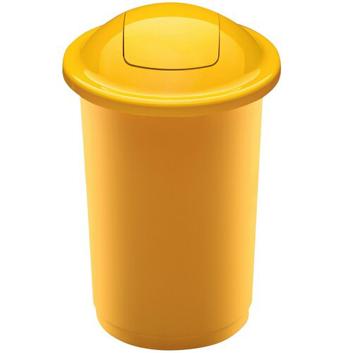 Odpadkový koš na tříděný odpad Top Bin 50 l, žlutá ALD MAXMIX Sklad14 5907749916515 pl651-01