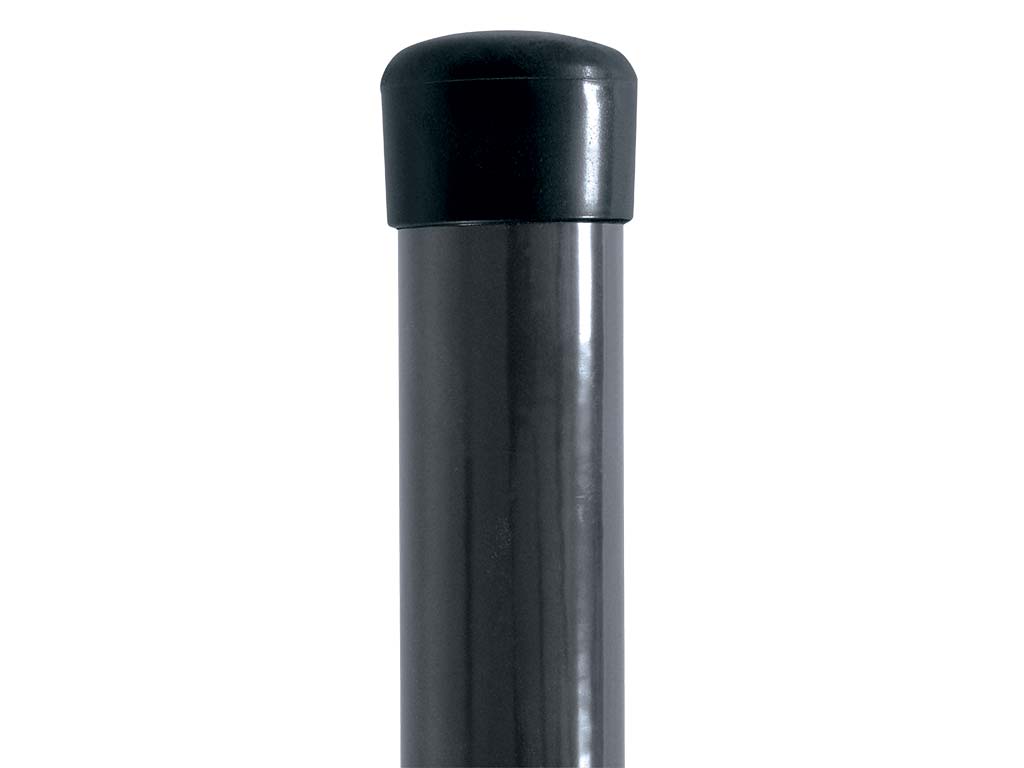Sloupek kulatý Zn+PVC 2000/48/1,5mm antracit PROFI717 S11 Naší Montáží