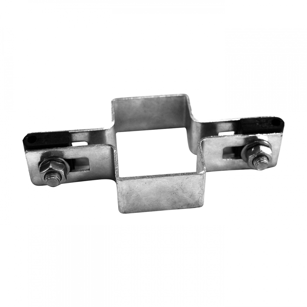Objímka na sloupek 60x40 mm průběžná, Zn PLOTY Sklad10 8595068405505