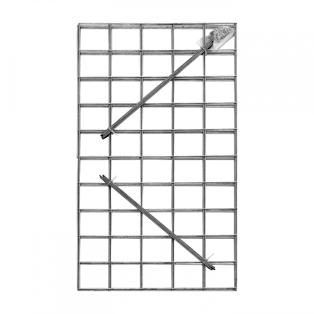 Gabionový koš SUPER 100, 1000x500x500mm, oko 100x100mm, ?drátu 4mm, 8x spona, 100x svorka PLOTY Sklad10 8595068406373