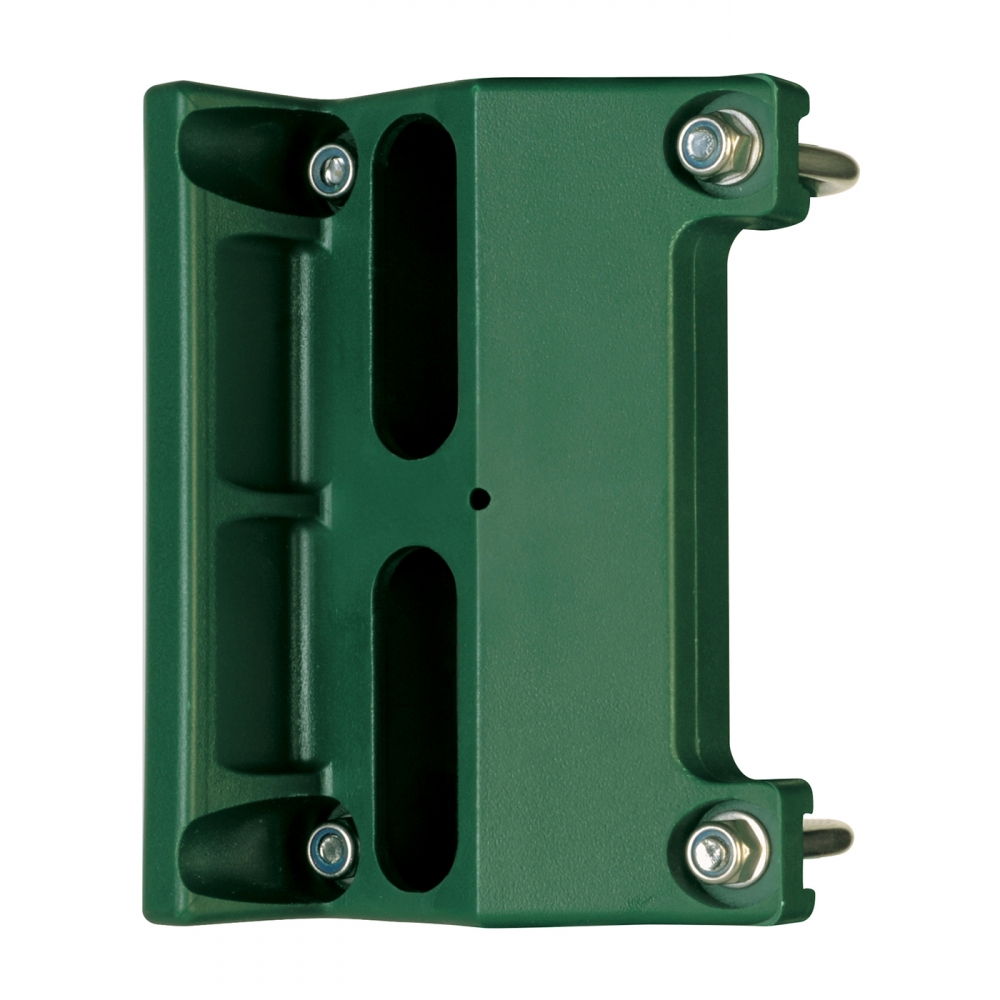 Doraz křídlové branky nebo brány SKRZ - PVC zelený LOCINOX PLOTY Sklad10 8595068414118