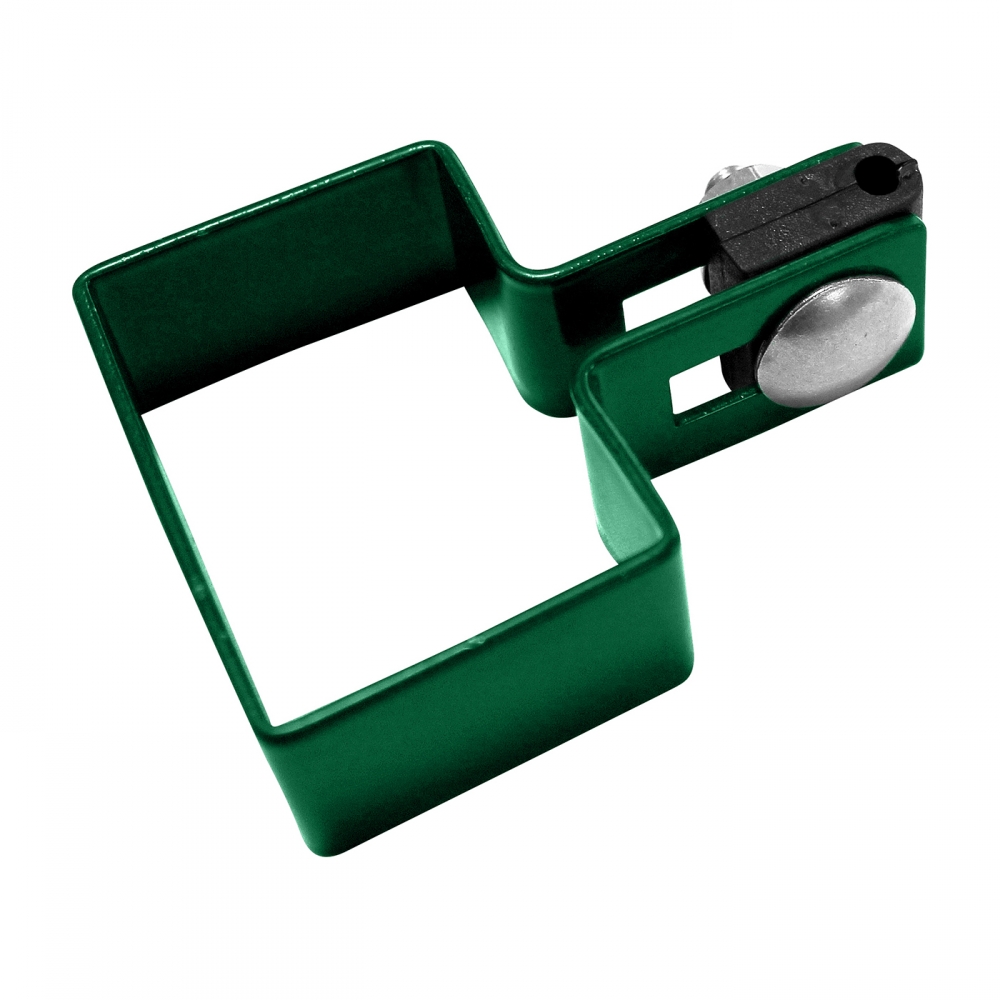 Objímka na sloupek 60x40 mm koncová, zelená PLOTY Sklad10 8595068416594