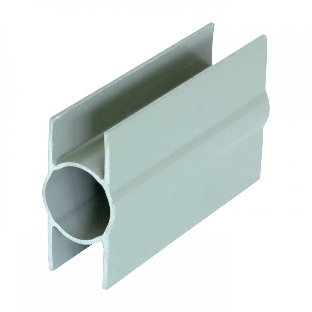 Stabilizacní držák průběžný PVC, 200/? 38mm, šedý PLOTY Sklad10 8595068418642