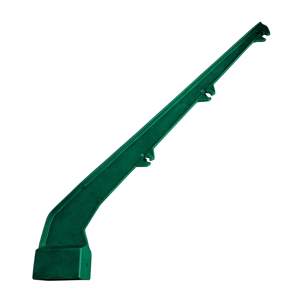 Bavolet hliníkový + PVC na sloupek ? 60x40 mm, jednostranný PLOTY Sklad10 8595068451632