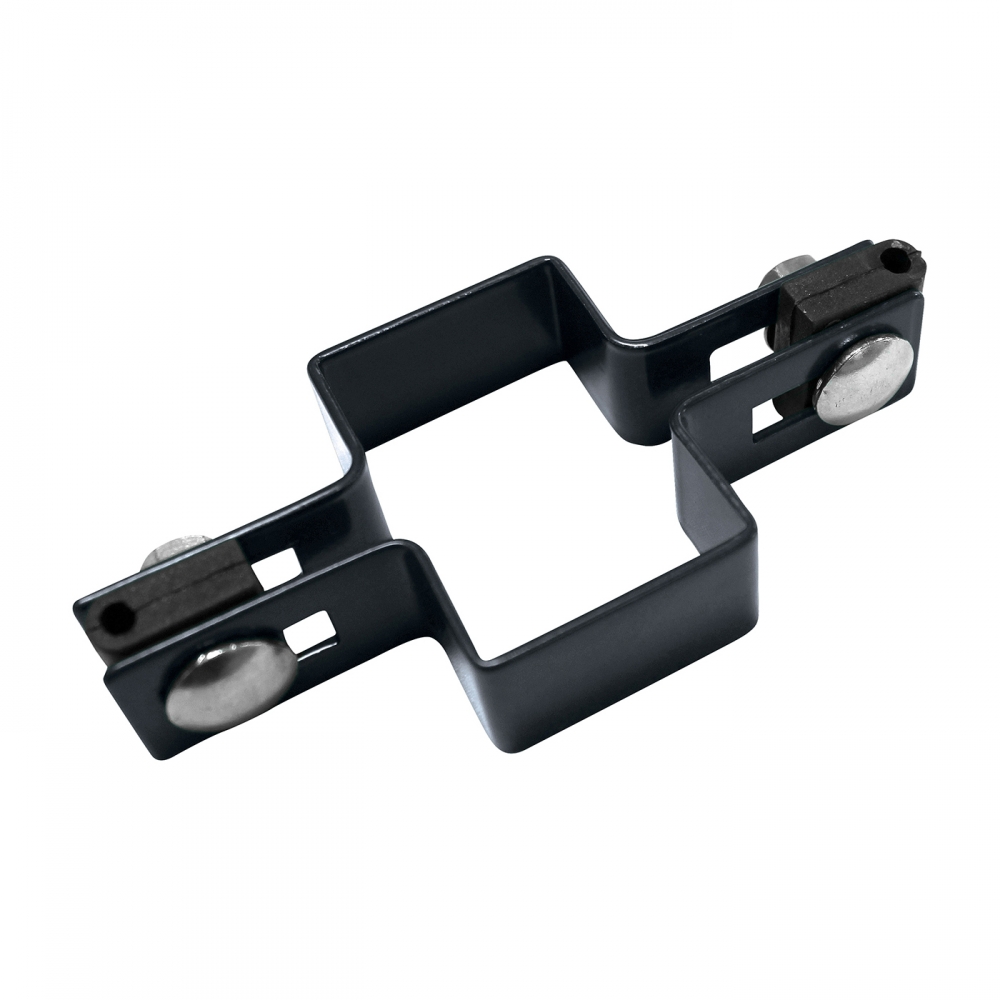 Objímka na sloupek 60x40 mm průběžná, RAL 7016 PLOTY Sklad10 8595068452714