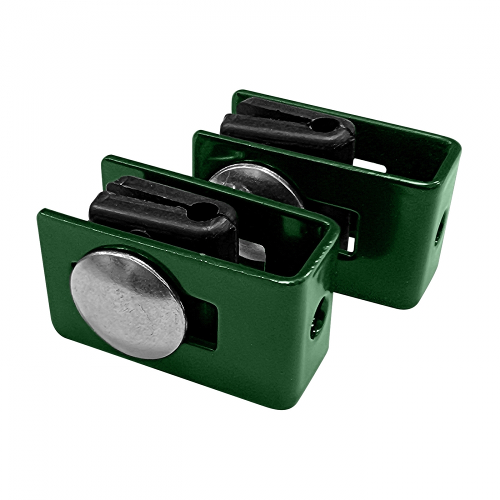 Příchytka panelu PILOFOR ke sloupku nebo zdi RAL 6005 (2ks) PLOTY Sklad10 8595068453728