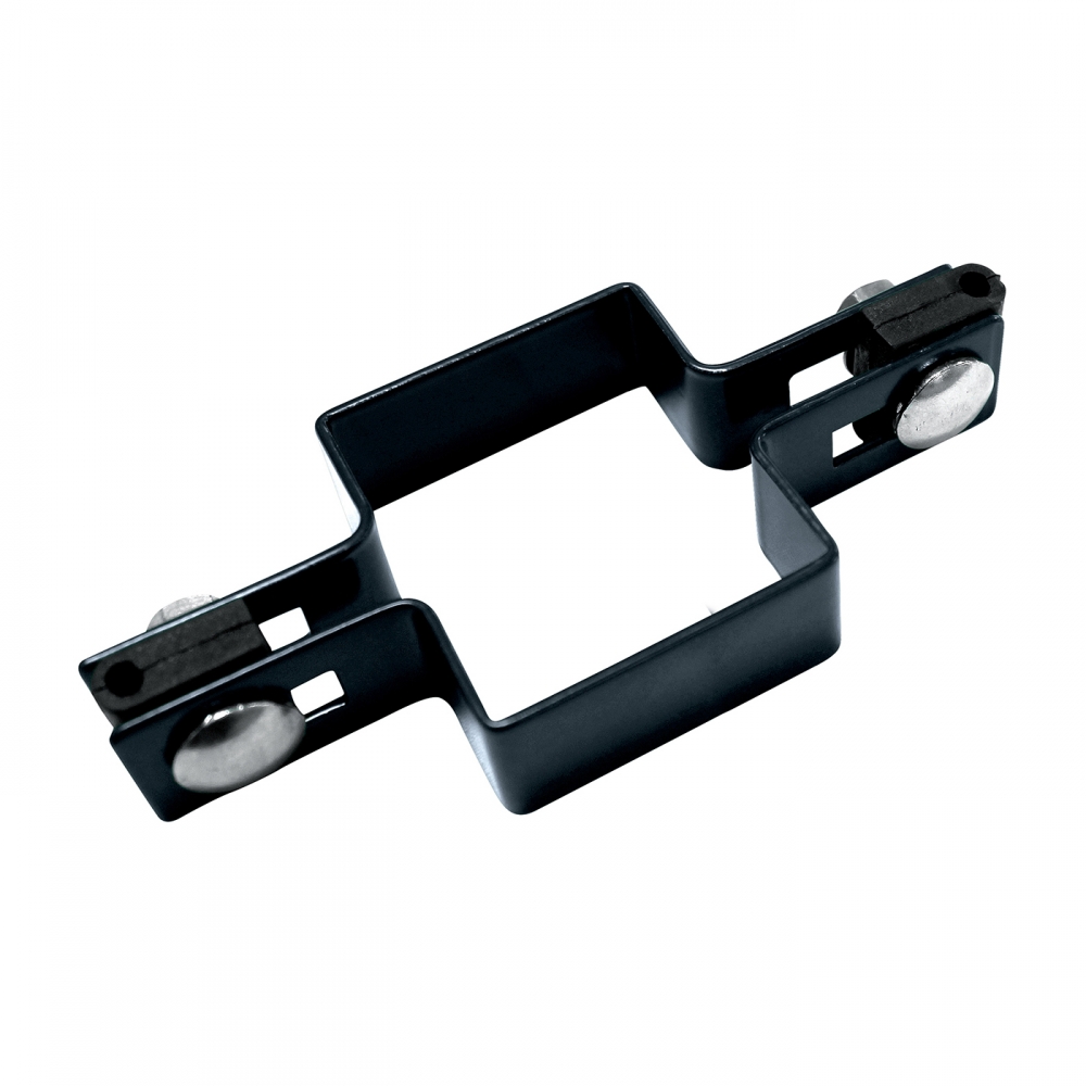 Objímka na sloupek 60x60 mm průběžná, RAL 9005 PLOTY Sklad10 8595068453759