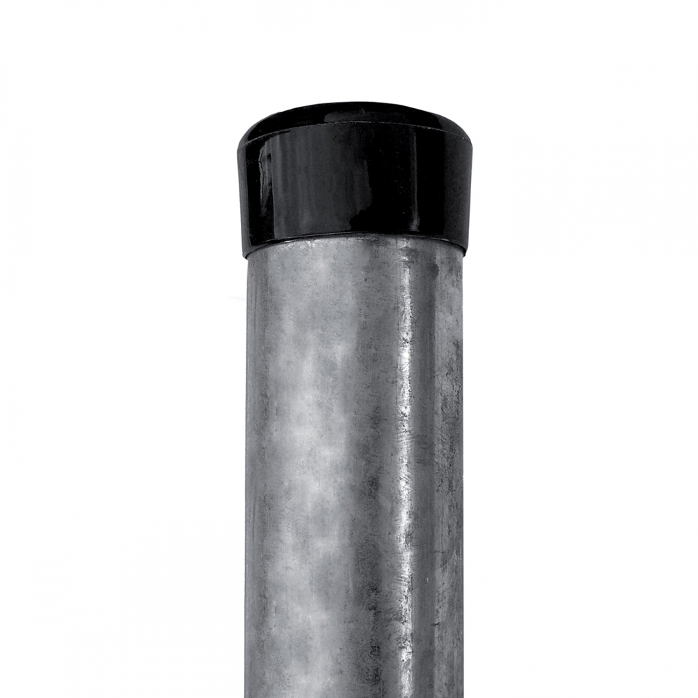 Sloupek IDEAL ZN 2650/60/3,0mm vč. černé čep. PLOTY Sklad10 8595068454213