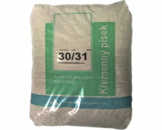Křemičitý písek frakce 0,3–1 mm pytel 25 kg přírodní