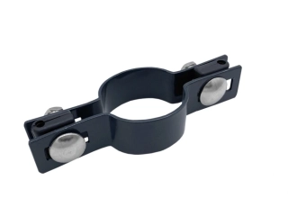 Příchytka plotového panelu na sloupek 48mm - průběžná, antracit PLOTY Sklad5 0