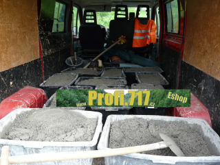 MATERIÁL K MONTÁŽI Beton s dopravou do 50Km pro Sloupek/Vzpěru se zpracováním u montáže cena za Ks